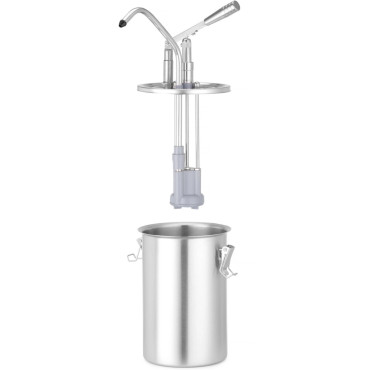 Recipiente para molhos com aço dispensador 4.5 L - Hendi 558102