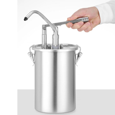 Konteiners mērcēm ar dozatora tēraudu 4,5 l - Hendi 558102