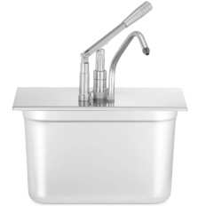 Dæk for beholder GN 1/3 med dispenserdispenser - Hendi 558157