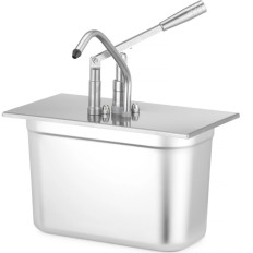 Dæk for beholder GN 1/3 med dispenserdispenser - Hendi 558157