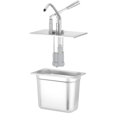 CUBIERTA PARA EL CONTENEDOR GN 1/4 CON TIPENSADOR DE DISPENSADOR - Hendi 558140