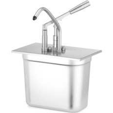 CUBIERTA PARA EL CONTENEDOR GN 1/4 CON TIPENSADOR DE DISPENSADOR - Hendi 558140