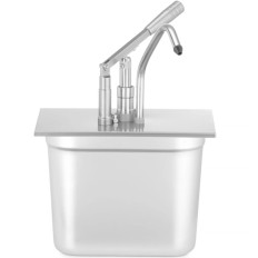 Cover for container GN 1/4 with dispenser dispenser - Hendi 558140