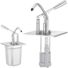 Cobertura para o recipiente GN 1/6 com dispensador do dispensador - Hendi 558133