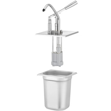 Dæk for GN 1/6 Container med Dispenser Dispenser - Hendi 558133