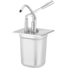 Dæk for GN 1/6 Container med Dispenser Dispenser - Hendi 558133