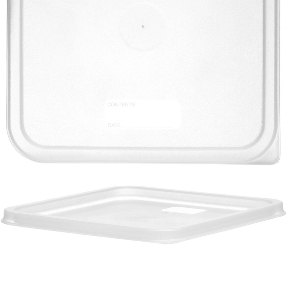 Tampa para um recipiente de alimentos transparente 235 x 235 mm - Hendi 870983 Tampa para um recipiente de alimentos transparente 235 x 235 mm - Hendi 870983