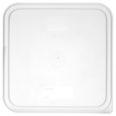 Tampa para um recipiente de alimentos transparente 235 x 235 mm - Hendi 870983 Tampa para um recipiente de alimentos transparente 235 x 235 mm - Hendi 870983