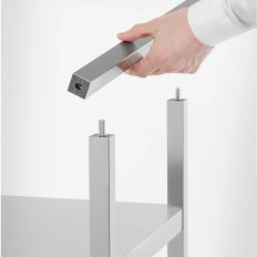 Kovové úložné knižnice 5 políc 900 x 450 x 1800 mm - Hendi 813041
