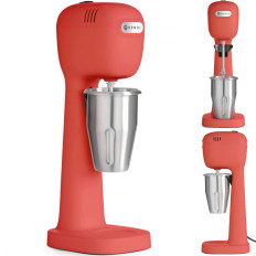 Shaker Milk FIencer 400 in rood - Hendi 221648