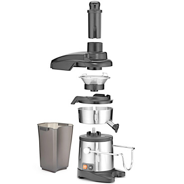 Juicer Squeezer för fruktgrönsaker 700 W 3000 RPM - Hendi 221105