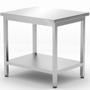 Tabuľka Pracovná doska vypočítaná tabuľka s rozpočtovým riadkom 800 x 600 x 850 mm - Hendi 817100