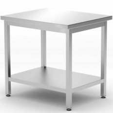 LENTELĖS WORKTOP Apskaičiuota lentelė su biudžeto eilute 800 x 600 x 850 mm - Hendi 817100
