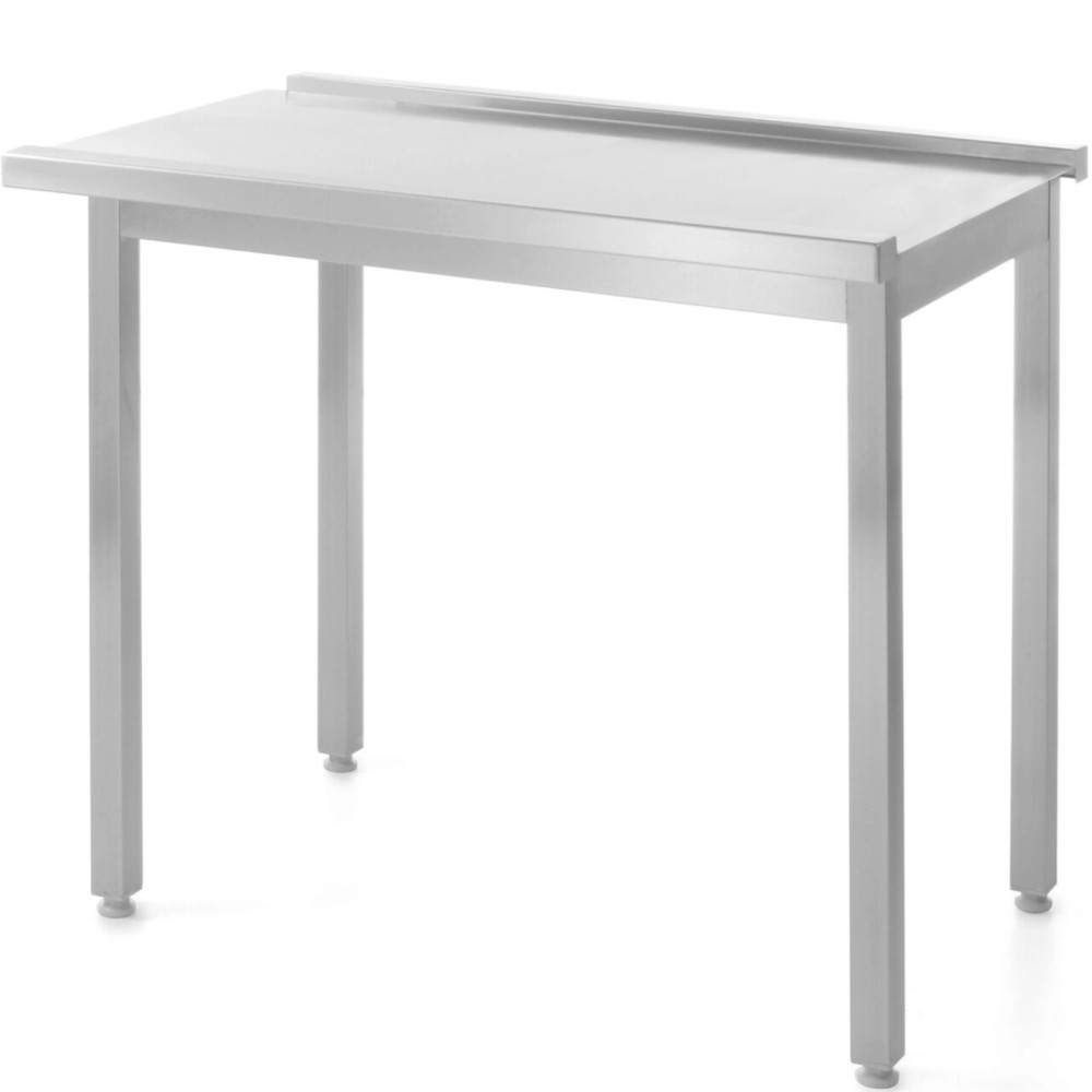Table de décharge pour la ligne de cuisine 1100 x 600 x 850 mm Lavageurs de vaisselle - Hendi 237656