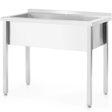 Peldbaseina viena kamera Budžeta līnija tērauds 1000 x 600 x 850 cm - Hendi 811023