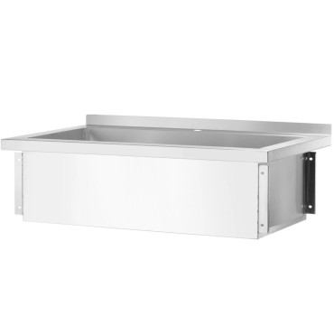 Peldbaseina viena kamera Budžeta līnija tērauds 1000 x 600 x 850 cm - Hendi 811023