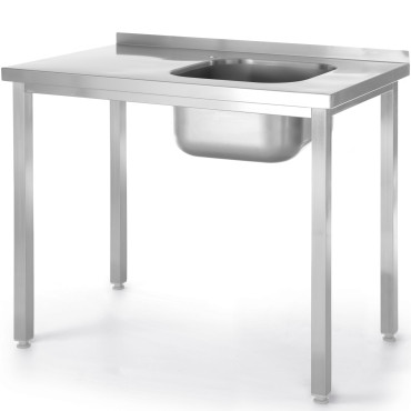 Swimmingpool Underkammaren Rätt Budget Line Steel 1000 x 600 x 850 cm - Hendi 816783
