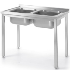 Budget Budget Budget Sink Line Stahl 1000 x 600 x 850 cm - Hendi 817049