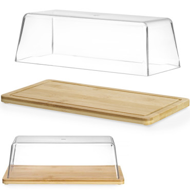 Zásobník expozície bufetu s bufetom s krytom 320 x 160 x 110 mm - Hendi 523841