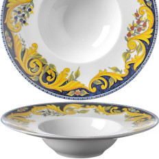 Un plato para la pasta de pasta Ofertas de Barocco de miércoles. 275 x 60 mm - un conjunto de 6 artículos.