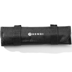 Chef tool set for decorating dishes of sushi 6 el. - black