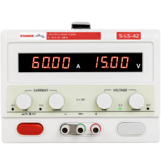 Laboratorium Service Voeding 0-15 V 0-60 A DC 900 in LED