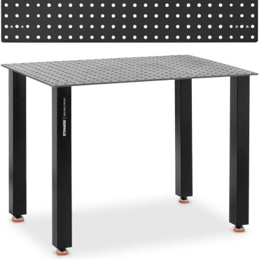 Perforated mounting table...