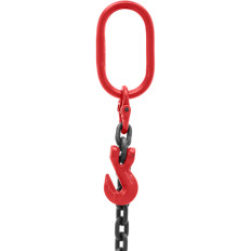 1-load chain tower with hook and adjustable 1 m 2000 kg