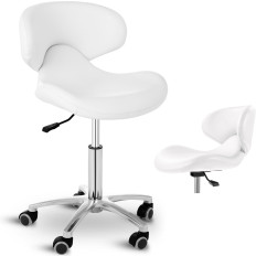 Cosmetic chair on wheels Physa Andria - white
