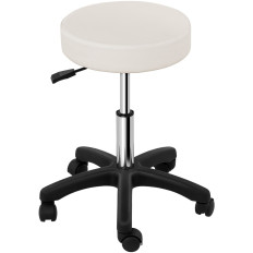 Forgó kozmetikai széklet kerekeken Physa AVERSA - BEIGE