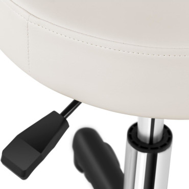 Sgabello cosmetico rotante sulle ruote Physa AVERSA - Beige