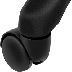 Rotary kozmetička stolica na kotačima Physa Aversa - bež