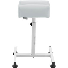 Piglioccoglio cosmetico per pedicure ad altezza regolabile fino a 67 cm a 80 kg - grigio chiaro