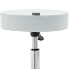 Tabouret cosmétique rotatif sur Worcester roues - Pistache