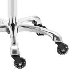 Rotary Kosmetiikka- jakkara Worcester Wheels - Pistaasi