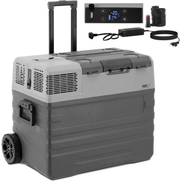 Ratai su šaldytuvu su šaldymo funkcija 12/24 V DC / AC 60 W 52 l