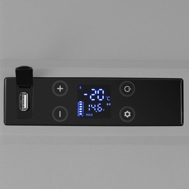 Ratai su šaldytuvu su šaldymo funkcija 12/24 V DC / AC 60 W 52 l