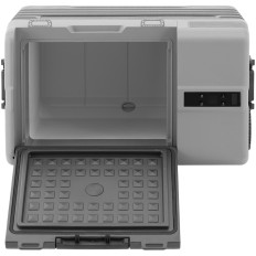 Koelkast toerist op wielen met vriesfunctie 12/24 V DC / AC 60 W 52 L