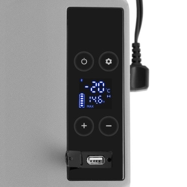 Ledusskapis Tūrists uz riteņiem ar saldēšanas funkciju 12/24 V DC / AC 60 40 l