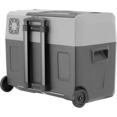 Jääkaapin matkailija pyörillä, jossa jäätymisfunktio 12/24 V DC / AC 60 in 40 l