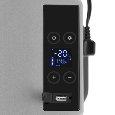 Refrigerador Turista sobre ruedas con función de congelación 12/24 V DC / AC 60 en 30 l