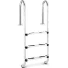 Rebrík pre fond z nehrdzavejúcej ocele 3 kroky 1320 mm