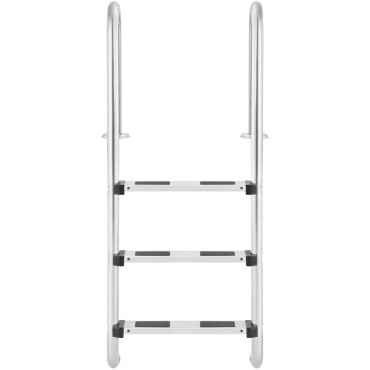 Escalera para piscina de acero inoxidable 3 pasos 1320 mm