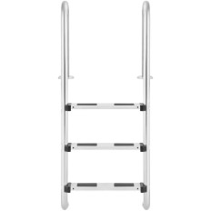 Létra a rozsdamentes acél medencére 3 lépés 1320 mm