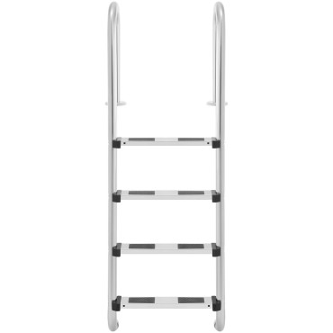 Nerūsējošā tērauda baseina kāpnes 4 grādi 1570 mm