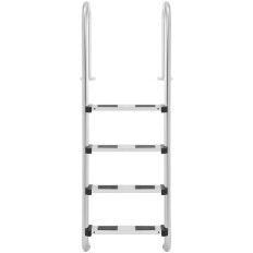 Rozsdamentes acél medence létra 4 fok 1570 mm