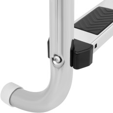 Escada de bacia de aço inoxidável 4 graus 1570 mm