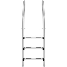 Žebřík pro nerezový bazén 3 kroky 1600 mm