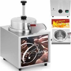 Electric heater for chocolate sauces with a 4.5 L 500 w sauces