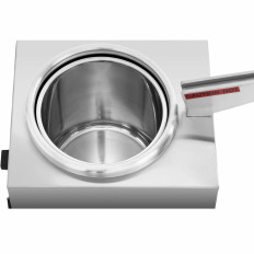 Electric heater for chocolate sauces with a 4.5 L 500 w sauces